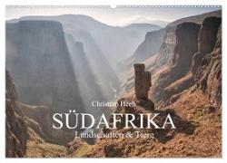 Südafrika / Landschaften & Tiere / Christian Heeb (Wandkalender 2024 DIN A2 quer), CALVENDO Monatskalender