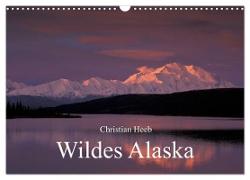 Wildes Alaska Christian Heeb (Wandkalender 2024 DIN A3 quer), CALVENDO Monatskalender