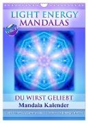 Light Energy Mandalas - Kalender - Vol. 2 (Wandkalender 2024 DIN A4 hoch), CALVENDO Monatskalender