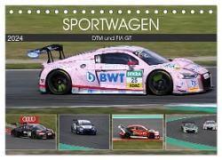SPORTWAGEN DTM und FIA GT (Tischkalender 2024 DIN A5 quer), CALVENDO Monatskalender