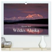 Wildes Alaska Christian Heeb (hochwertiger Premium Wandkalender 2024 DIN A2 quer), Kunstdruck in Hochglanz