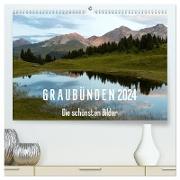 Graubünden 2024 - Die schönsten Bilder (hochwertiger Premium Wandkalender 2024 DIN A2 quer), Kunstdruck in Hochglanz
