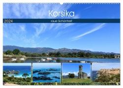 Korsika - raue Schönheit (Wandkalender 2024 DIN A2 quer), CALVENDO Monatskalender