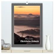 Meine schöne Sächsische Schweiz (hochwertiger Premium Wandkalender 2024 DIN A2 hoch), Kunstdruck in Hochglanz
