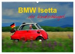 BMW Isetta - Die Knutschkugel (Wandkalender 2024 DIN A2 quer), CALVENDO Monatskalender