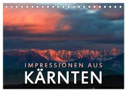 Impressionen aus Kärnten (Tischkalender 2024 DIN A5 quer), CALVENDO Monatskalender