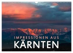 Impressionen aus Kärnten (Wandkalender 2024 DIN A3 quer), CALVENDO Monatskalender