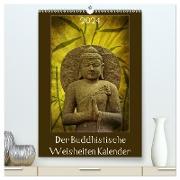 Der Buddhistische Weisheiten Kalender (hochwertiger Premium Wandkalender 2024 DIN A2 hoch), Kunstdruck in Hochglanz