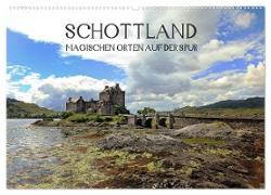 Schottland - magischen Orten auf der Spur (Wandkalender 2024 DIN A2 quer), CALVENDO Monatskalender