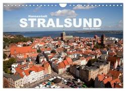 Hansestadt Stralsund (Wandkalender 2024 DIN A4 quer), CALVENDO Monatskalender