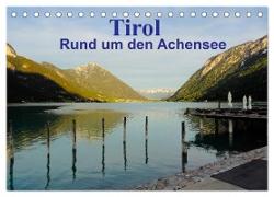 Tirol ¿ Rund um den Achensee (Tischkalender 2024 DIN A5 quer), CALVENDO Monatskalender