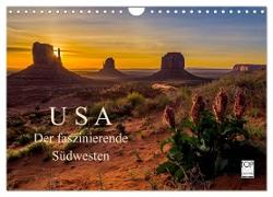 USA Der faszinierende Südwesten (Wandkalender 2024 DIN A4 quer), CALVENDO Monatskalender