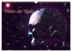 Welten der Nacht ¿ Gothic und Dark Art (Wandkalender 2024 DIN A3 quer), CALVENDO Monatskalender