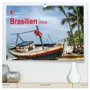 Brasilien 2024 abseits von Rio (hochwertiger Premium Wandkalender 2024 DIN A2 quer), Kunstdruck in Hochglanz