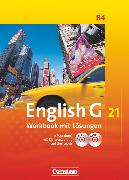 English G 21, Ausgabe B, Band 4: 8. Schuljahr, Workbook mit CD-ROM (e-Workbook) und CD - Lehrerfassung