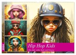 Hip Hop Kids. Ein Jahr voller Style und Groove (Wandkalender 2024 DIN A2 quer), CALVENDO Monatskalender