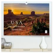 USA Der faszinierende Südwesten (hochwertiger Premium Wandkalender 2024 DIN A2 quer), Kunstdruck in Hochglanz