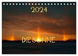 Die Sonne - 2024 (Tischkalender 2024 DIN A5 quer), CALVENDO Monatskalender
