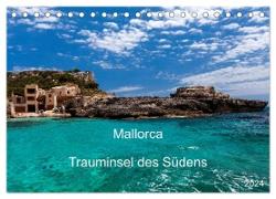 Mallorca - Trauminsel des Südens (Tischkalender 2024 DIN A5 quer), CALVENDO Monatskalender