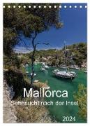 Mallorca - Sehnsucht nach der Insel (Tischkalender 2024 DIN A5 hoch), CALVENDO Monatskalender