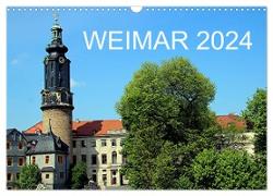 Weimar 2024 (Wandkalender 2024 DIN A3 quer), CALVENDO Monatskalender