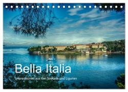 Bella Italia ¿ Impressionen aus der Toskana und Ligurien (Tischkalender 2024 DIN A5 quer), CALVENDO Monatskalender
