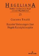 Kasseler Vorlesungen über Hegels Kunstphilosophie