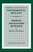 Defence Mechanisms of Plants