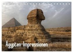 Ägypten - Impressionen (Tischkalender 2024 DIN A5 quer), CALVENDO Monatskalender
