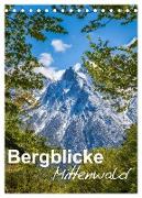 Bergblicke - Mittenwald (Tischkalender 2024 DIN A5 hoch), CALVENDO Monatskalender