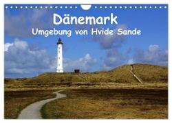 Dänemark - Umgebung von Hvide Sande (Wandkalender 2024 DIN A4 quer), CALVENDO Monatskalender