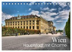 Wien - Haupstadt mit Charme (Tischkalender 2024 DIN A5 quer), CALVENDO Monatskalender