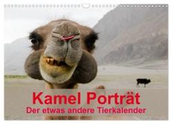 Kamel Porträt (Wandkalender 2024 DIN A3 quer), CALVENDO Monatskalender