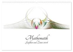 Mathematik - Grafiken und Zitate 2024 (Wandkalender 2024 DIN A2 quer), CALVENDO Monatskalender
