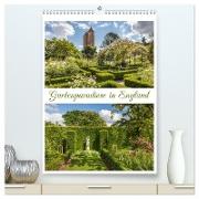 Gartenparadiese in England (hochwertiger Premium Wandkalender 2024 DIN A2 hoch), Kunstdruck in Hochglanz