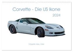 Corvette - Die US Ikone 2024 (Wandkalender 2024 DIN A2 quer), CALVENDO Monatskalender