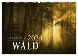 Mysterium Wald (Wandkalender 2024 DIN A2 quer), CALVENDO Monatskalender