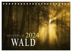 Mysterium Wald (Tischkalender 2024 DIN A5 quer), CALVENDO Monatskalender