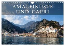 Amalfiküste und Capri (Wandkalender 2024 DIN A4 quer), CALVENDO Monatskalender