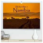 Blickpunkte in Namibia (hochwertiger Premium Wandkalender 2024 DIN A2 quer), Kunstdruck in Hochglanz
