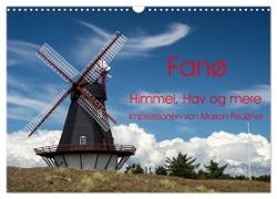 Fanø - Himmel, Hav og mere (Wandkalender 2024 DIN A3 quer), CALVENDO Monatskalender