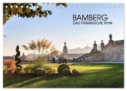 Bamberg - das fränkische Rom (Tischkalender 2024 DIN A5 quer), CALVENDO Monatskalender