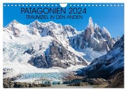 Patagonien 2024 - Traumziel in den Anden (Wandkalender 2024 DIN A4 quer), CALVENDO Monatskalender