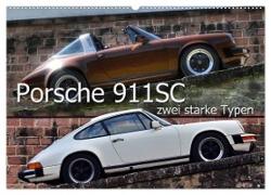 Porsche 911SC - zwei starke Typen (Wandkalender 2024 DIN A2 quer), CALVENDO Monatskalender