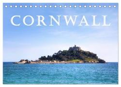 Cornwall (Tischkalender 2024 DIN A5 quer), CALVENDO Monatskalender