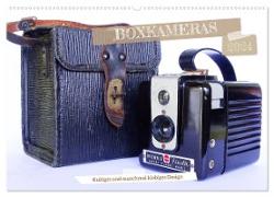 Boxkameras - Kultiges und manchmal klobiges Design (Wandkalender 2024 DIN A2 quer), CALVENDO Monatskalender