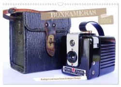 Boxkameras - Kultiges und manchmal klobiges Design (Wandkalender 2024 DIN A3 quer), CALVENDO Monatskalender