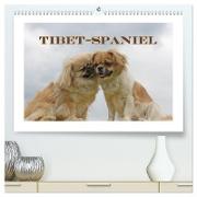 Tibet-Spaniel (hochwertiger Premium Wandkalender 2024 DIN A2 quer), Kunstdruck in Hochglanz