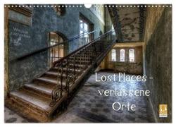 Lost Places - Verlassene Orte (Wandkalender 2024 DIN A3 quer), CALVENDO Monatskalender