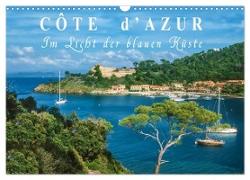 Cote d'Azur - Im Licht der blauen Küste (Wandkalender 2024 DIN A3 quer), CALVENDO Monatskalender